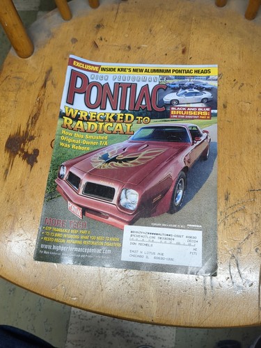 Rare high performance pontiac - rare,